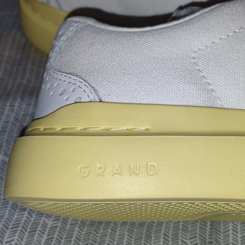 NEW COLE HAAN GrandPrø Rally Canvas T Toe Sneakers Comfortable Relaxed fit
